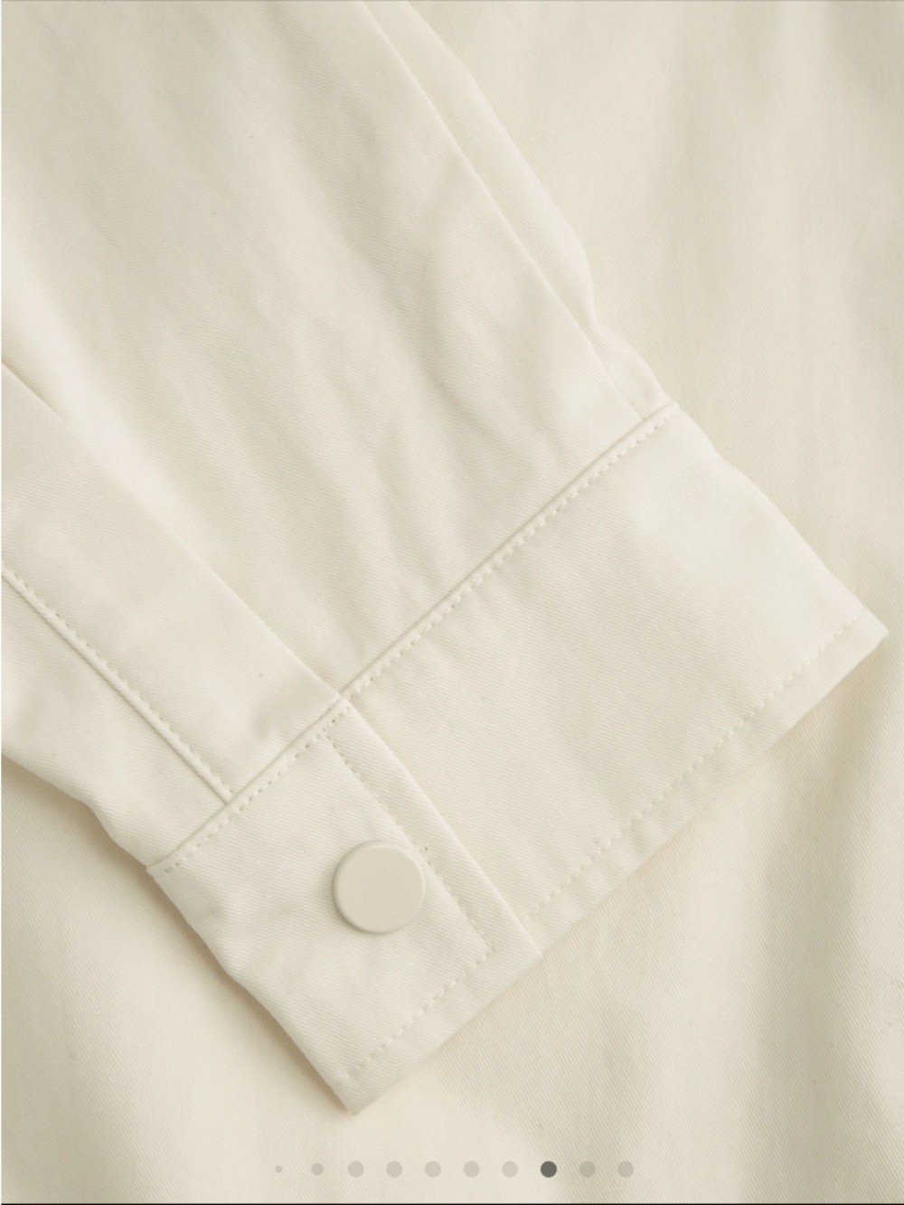 Cider Cream Ruffle-Front Bomber Jacket - Picture 6 of 16